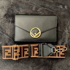 Fendi Wallet with FF Strap